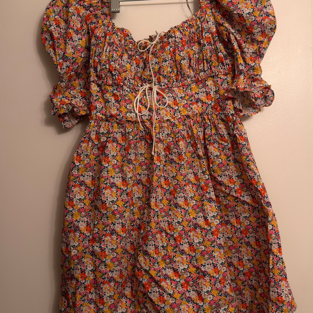 For Love And Lemons Floral Mini Dress - Multicolor